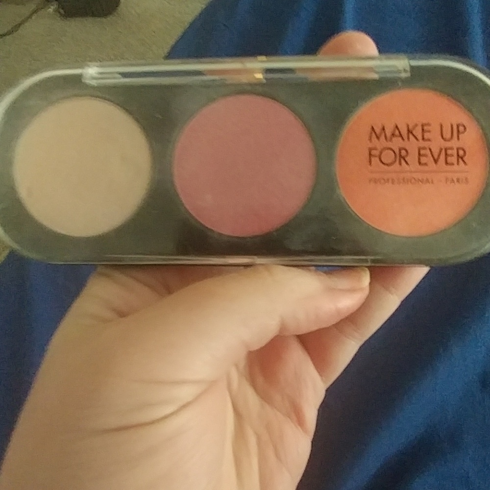 MUFE Blush&Highlight Trio